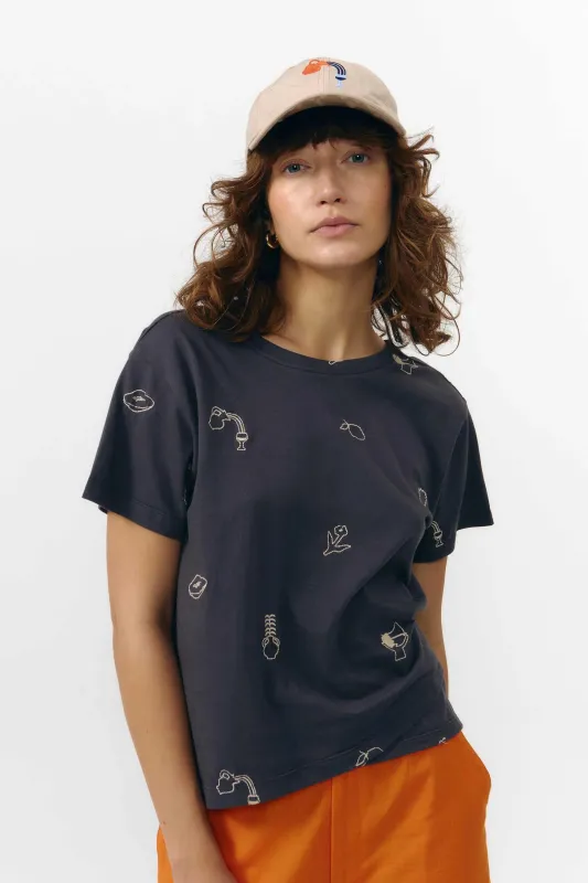Nansa Top Dark Grey made by Ivalo.com