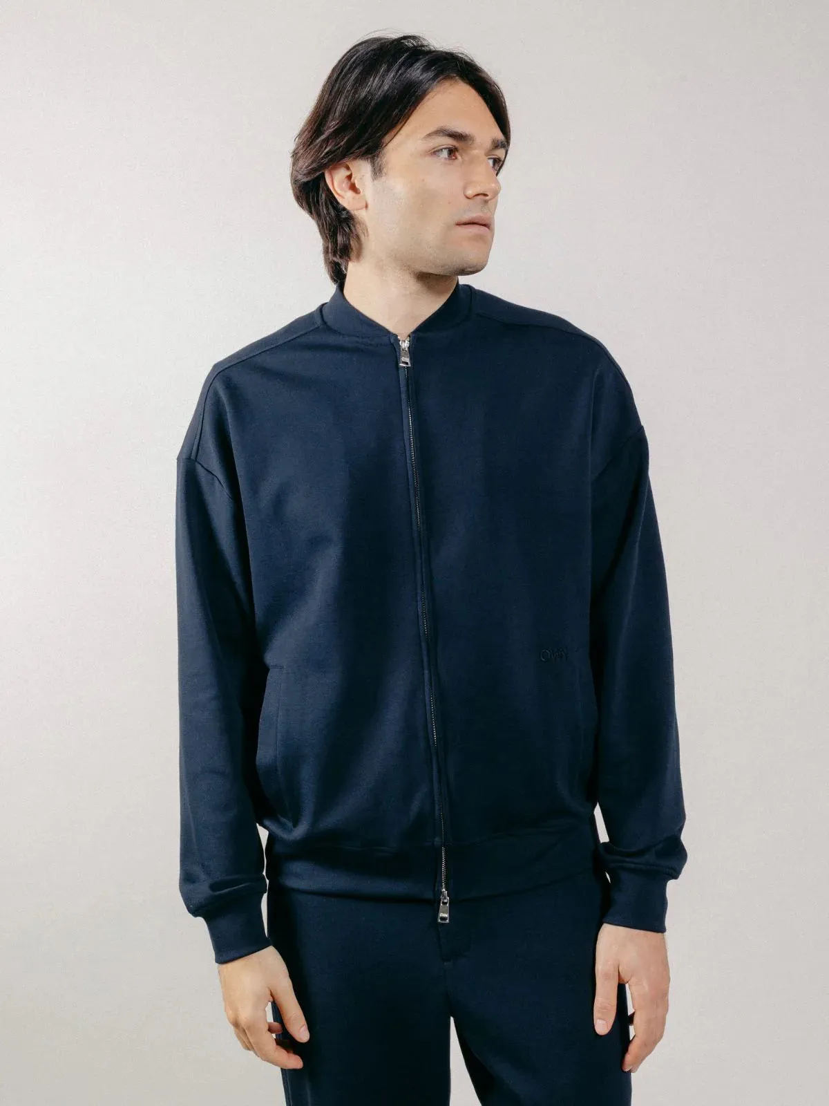 Men's Loose Fit Bomber Jacket sold by Ivalo.com product image thumbnail 3
