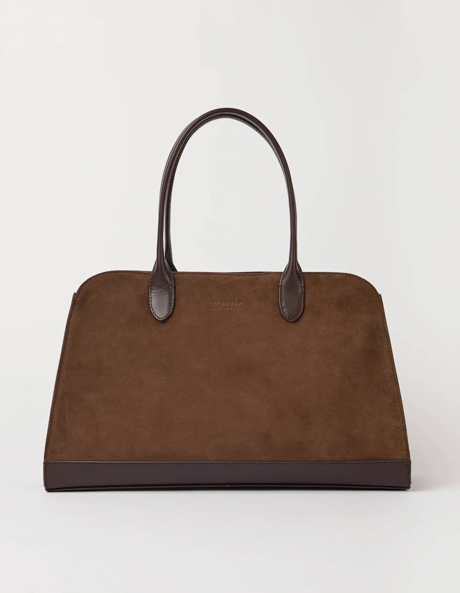 Alma Chocolate Suède with Stromboli Leather sold by Ivalo.com