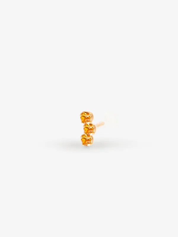 Gaston Piercing Topaz made by Ivalo.com