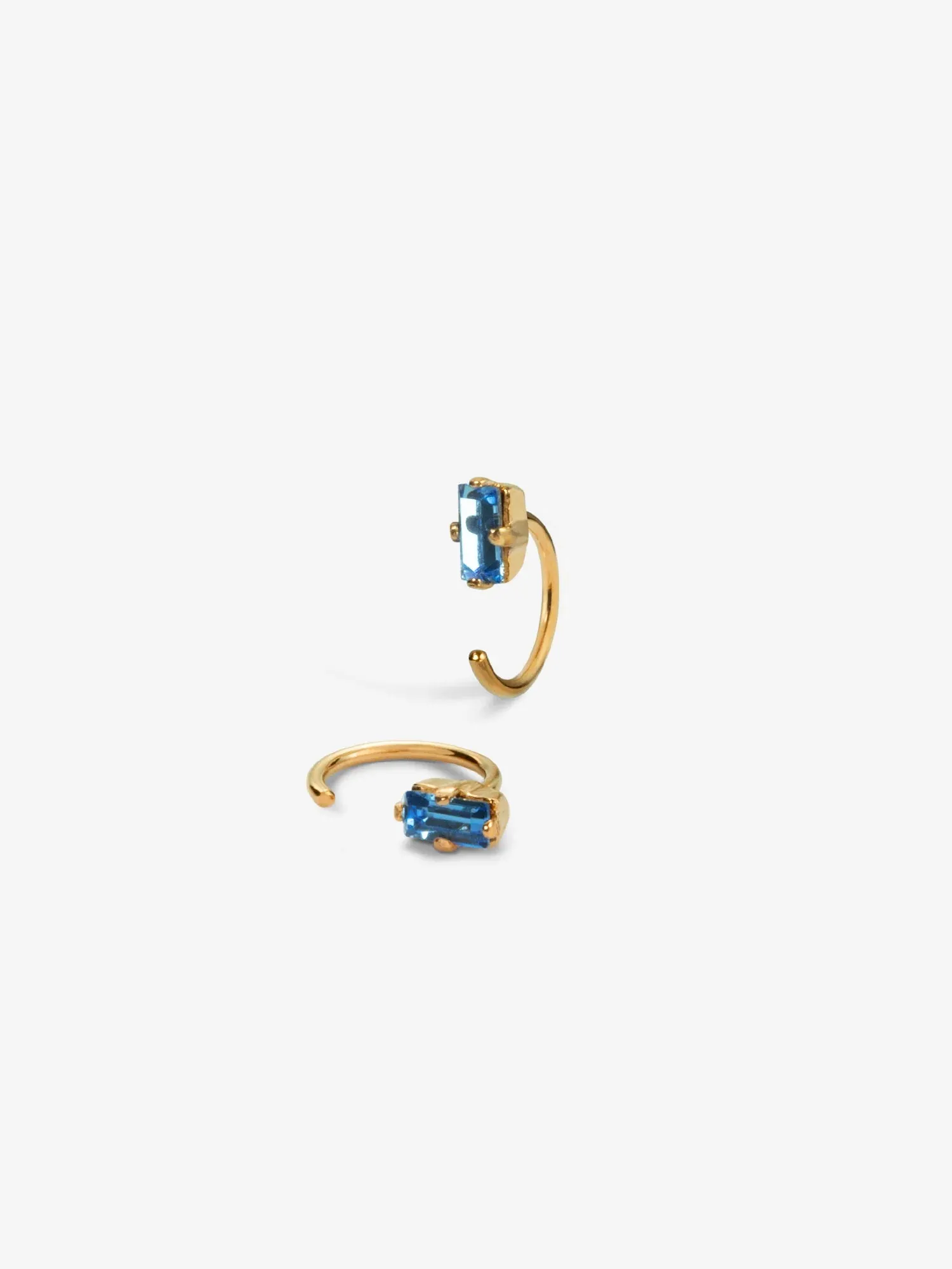 Marcel Mini Hoop Earrings Sapphire sold by Ivalo.com