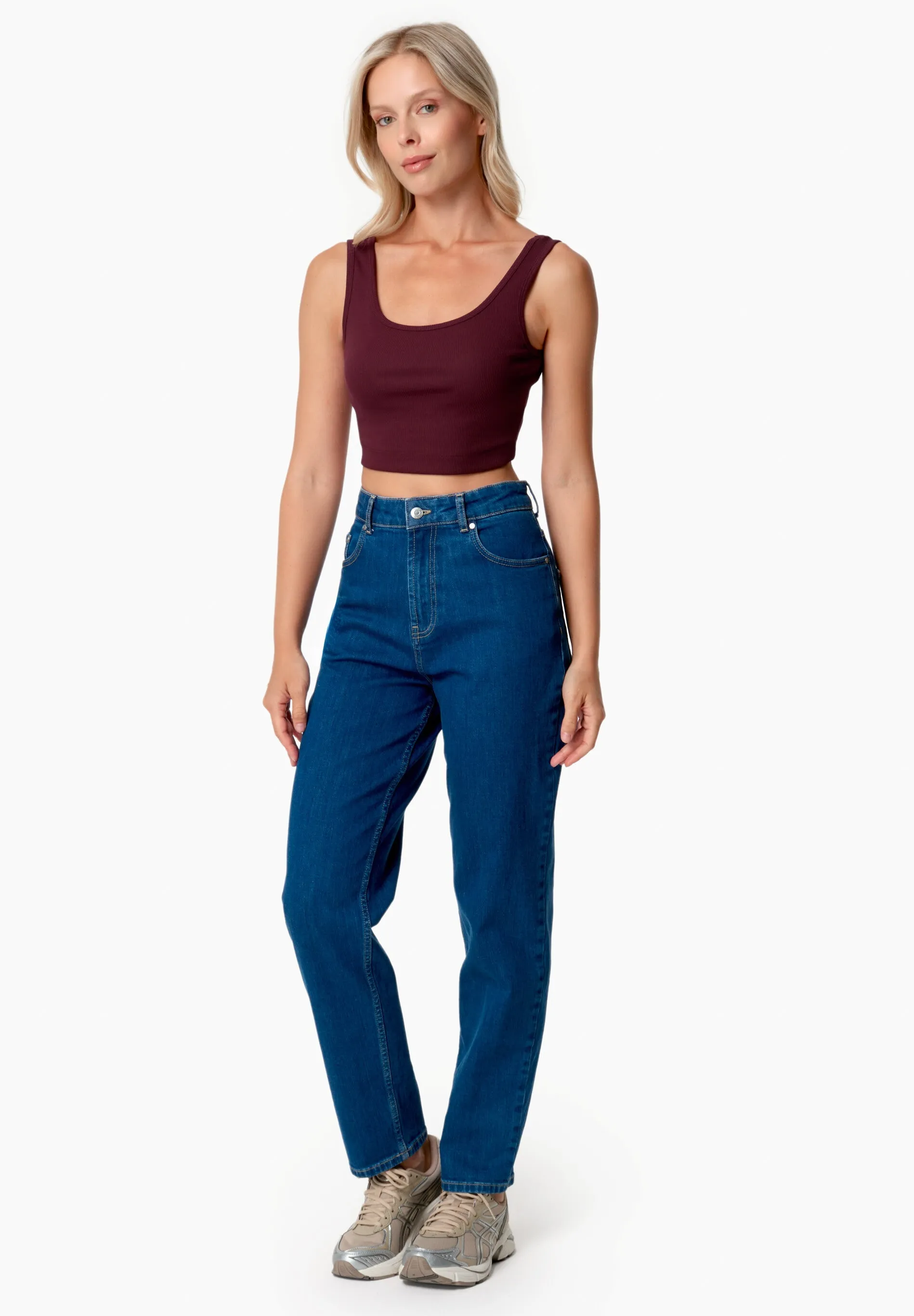 Iriss Cropped Top Bordeaux sold by Ivalo.com product image thumbnail 2