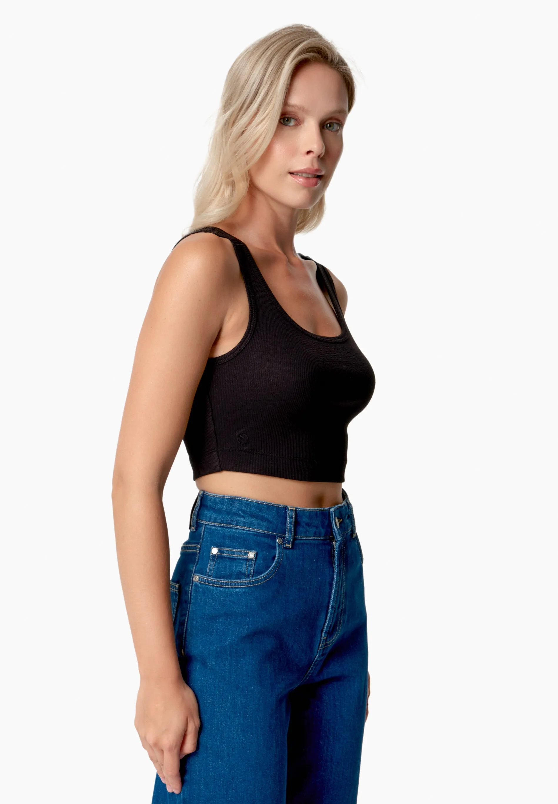 Iriss Cropped Top Black sold by Ivalo.com product image thumbnail 3