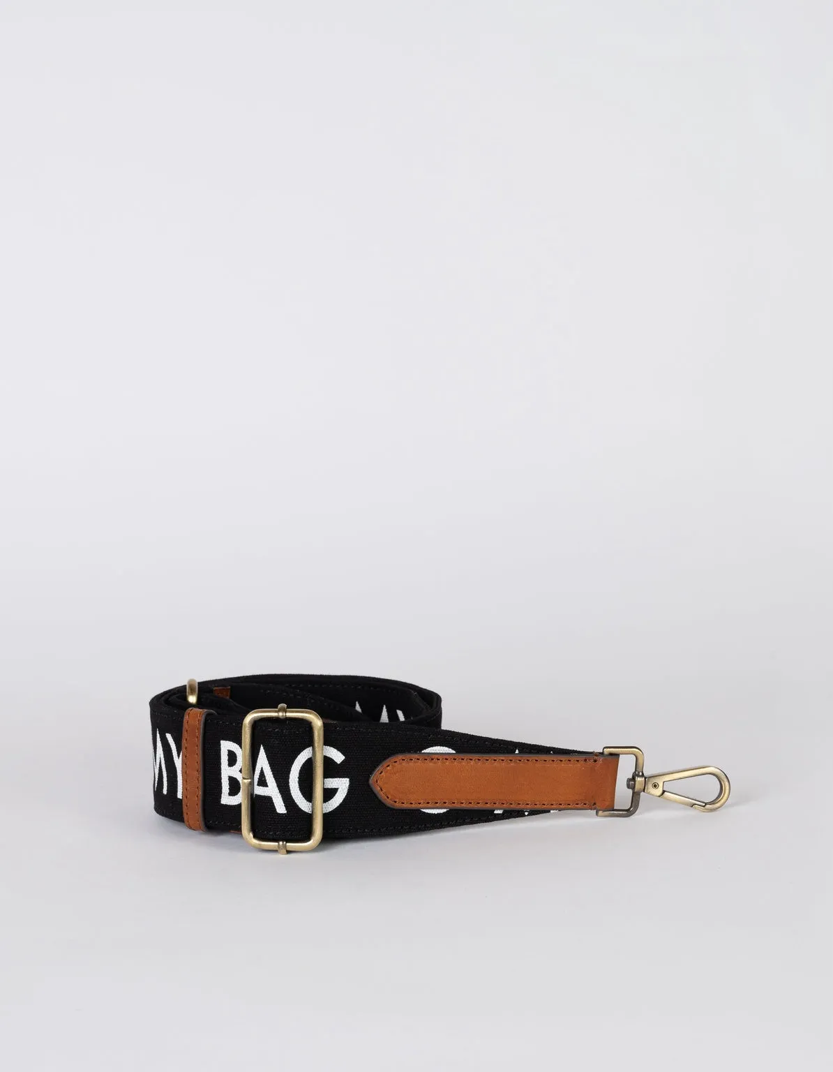 Canvas Logo Strap Black & Cognac Classic Leather sold by Ivalo.com product image thumbnail 2