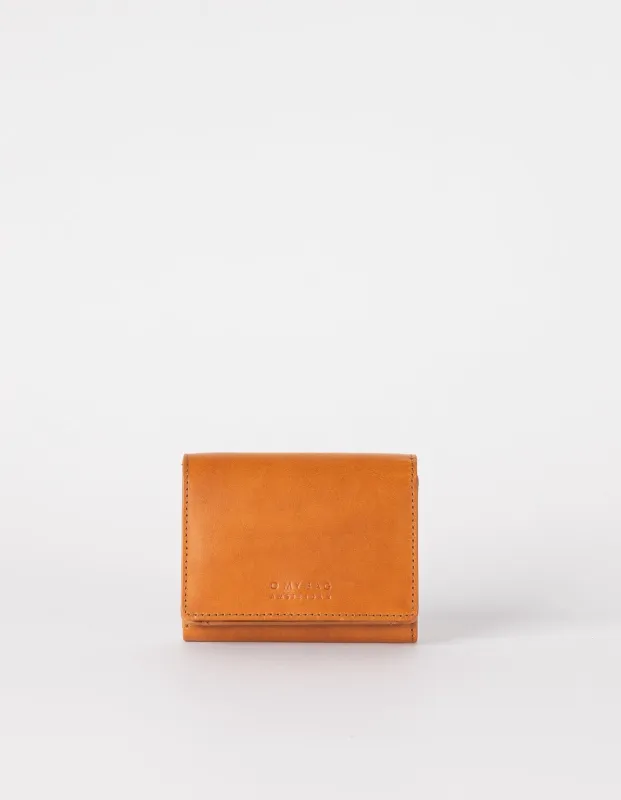 Ollie Wallet Classic Leather Cognac made by Ivalo.com