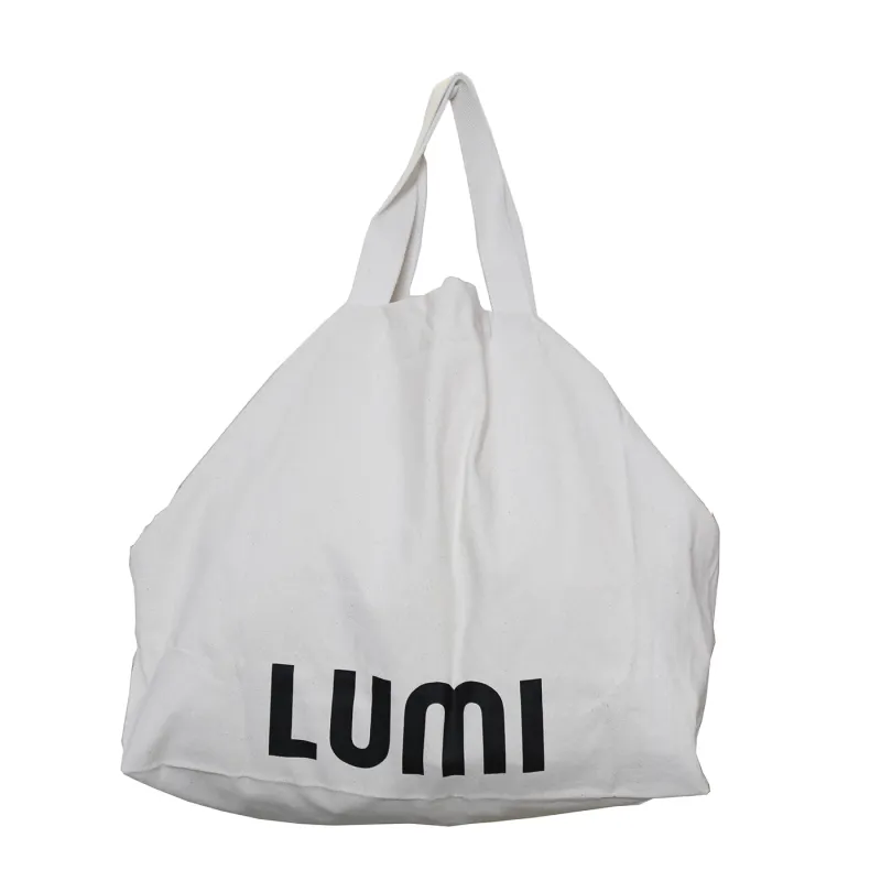 Oversized Canvas Tote Natural made by Ivalo.com