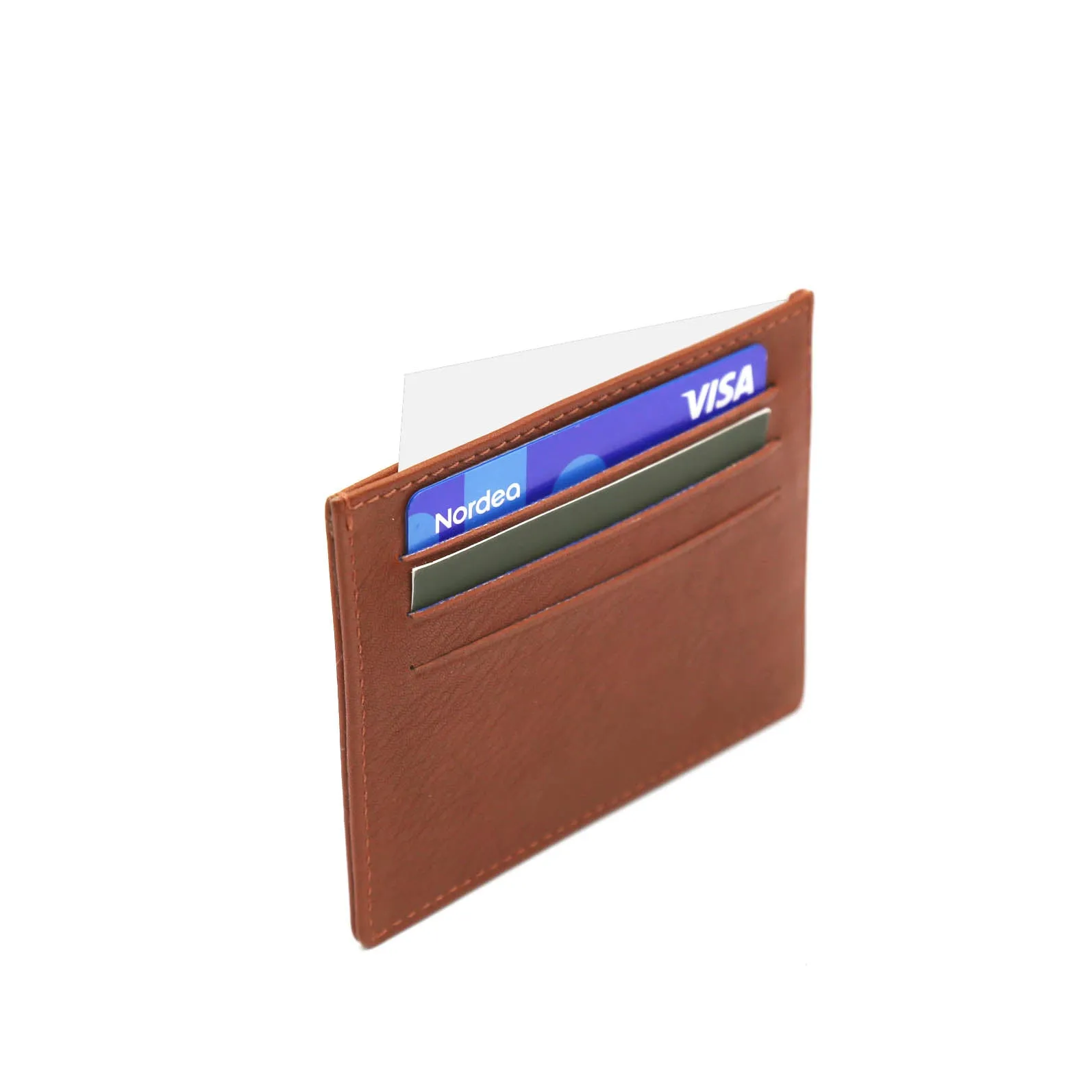 Matt Card Wallet Cognac sold by Ivalo.com product image thumbnail 2