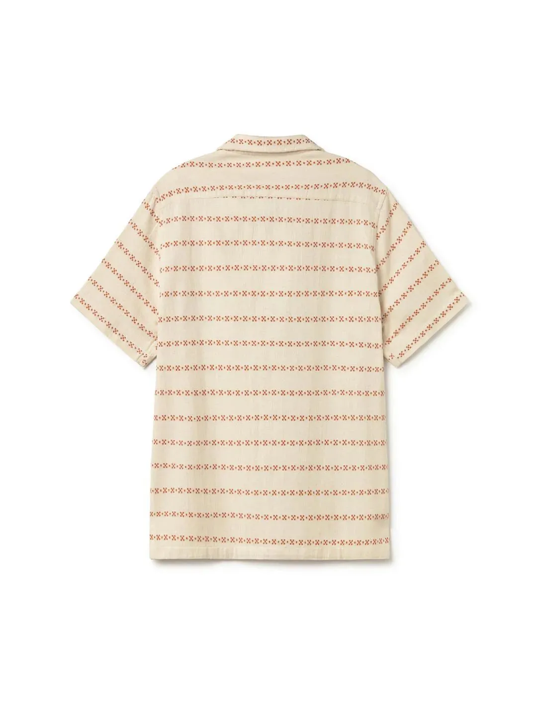 Heringsdorf Button-up Shirt Ecru/Adobe Jacquard sold by Ivalo.com product image thumbnail 4