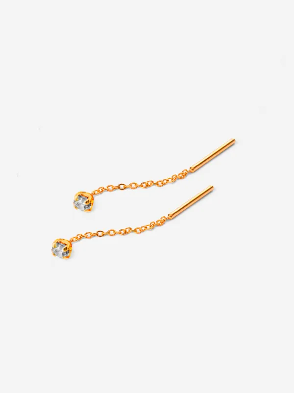 Marius Earrings Grey made by Ivalo.com