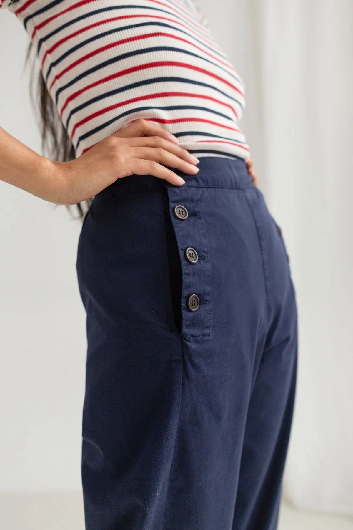 Ulva Trousers Dark Navy sold by Ivalo.com product image thumbnail 5