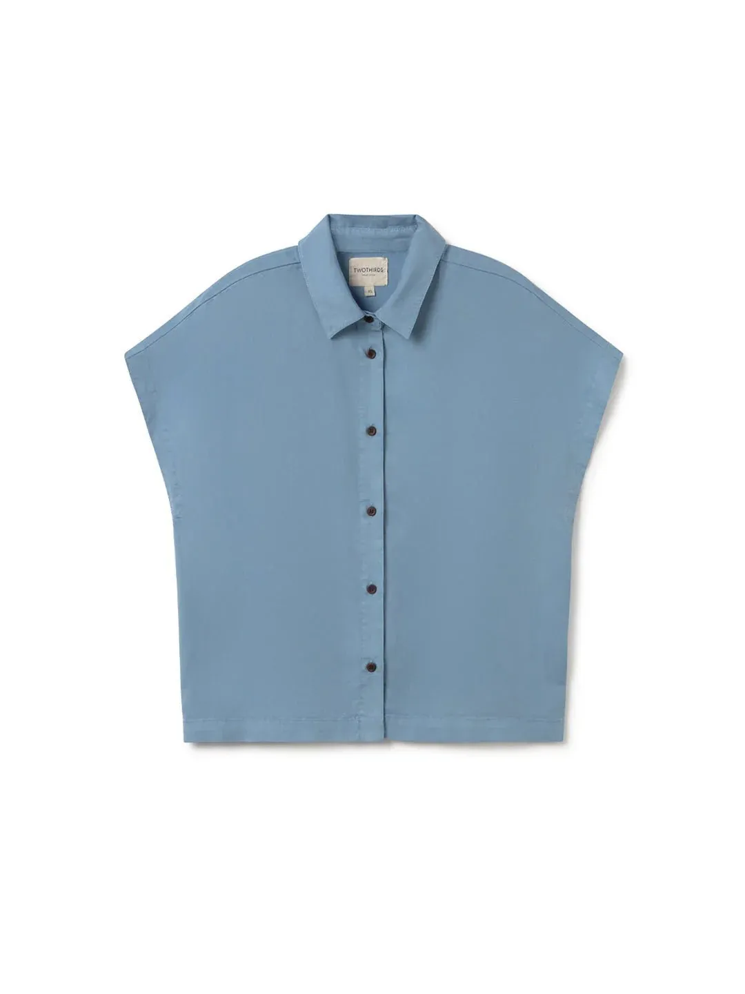 Cannes Button-up Shirt Denim Blue sold by Ivalo.com product image thumbnail 3
