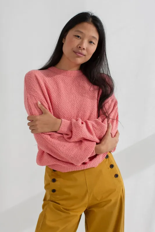 Llombards Knit Pink made by TWOTHIRDS