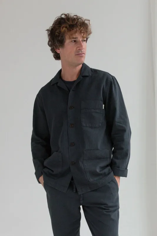 Franzburg Jacket Dark Navy made by TWOTHIRDS