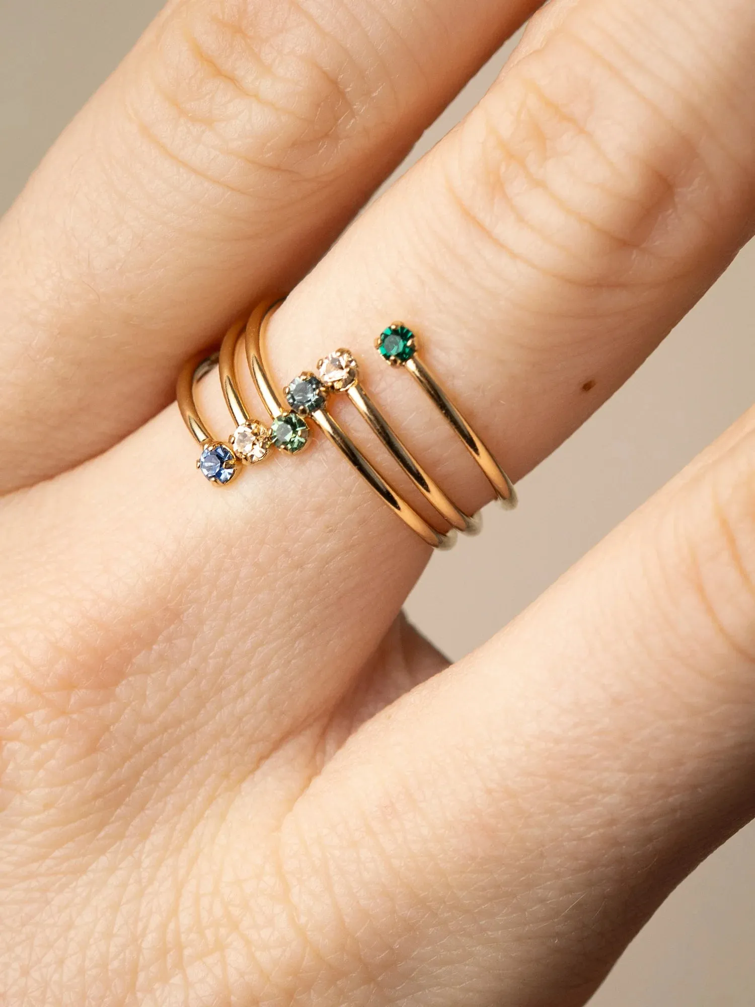 Tom Adjustable Ring Green sold by Ivalo.com product image thumbnail 4
