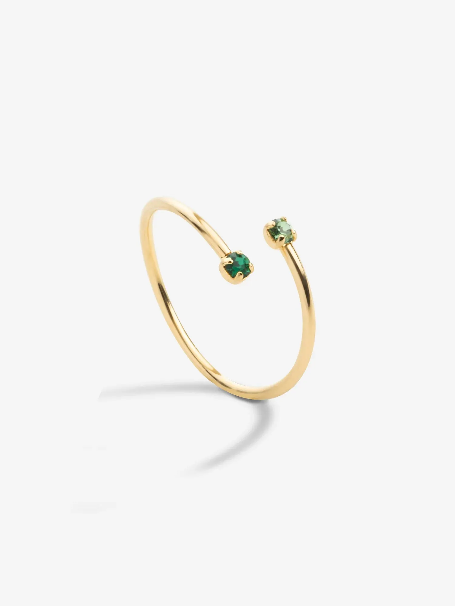 Tom Adjustable Ring Green sold by Ivalo.com
