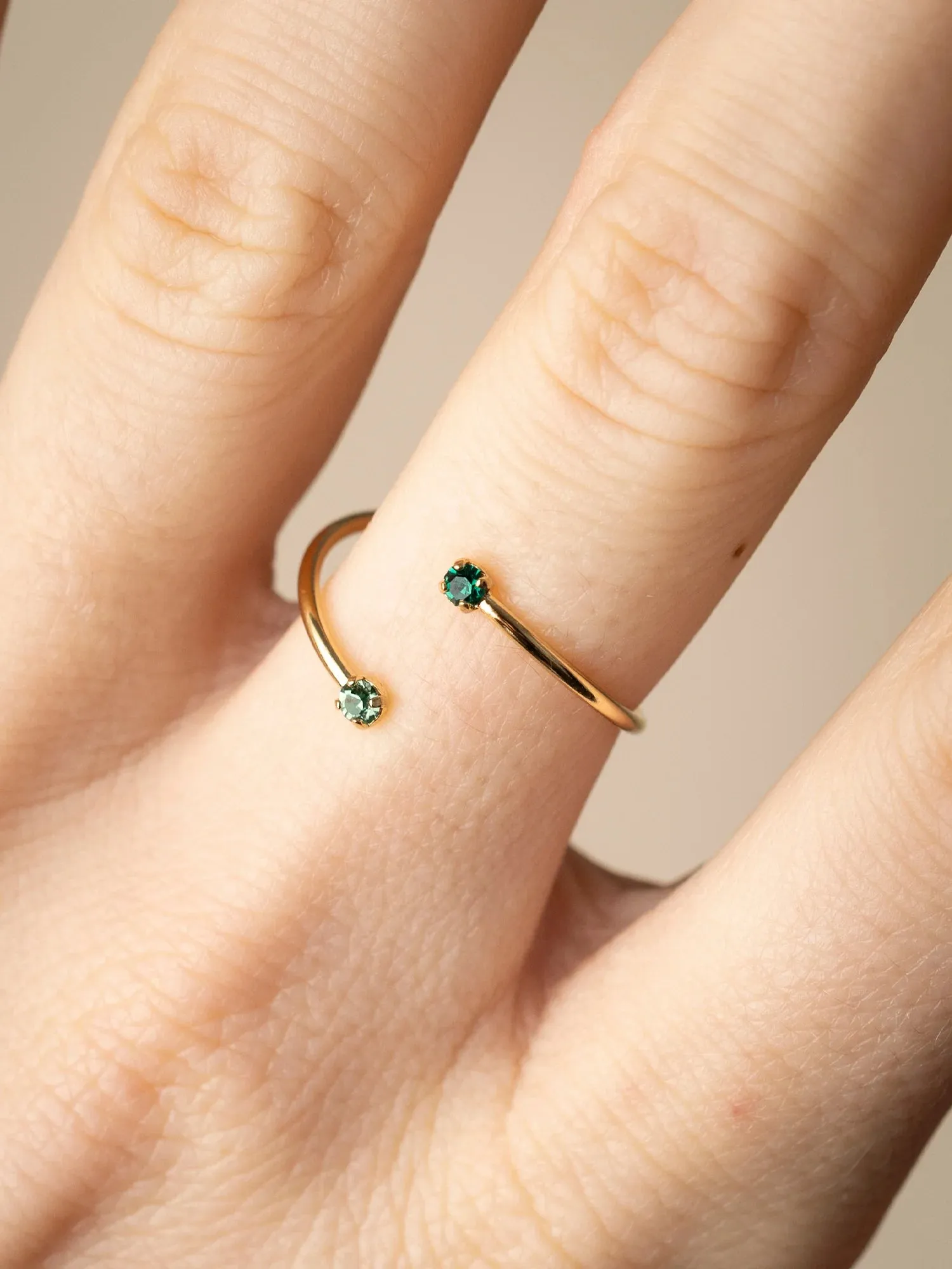 Tom Adjustable Ring Green sold by Ivalo.com product image thumbnail 2