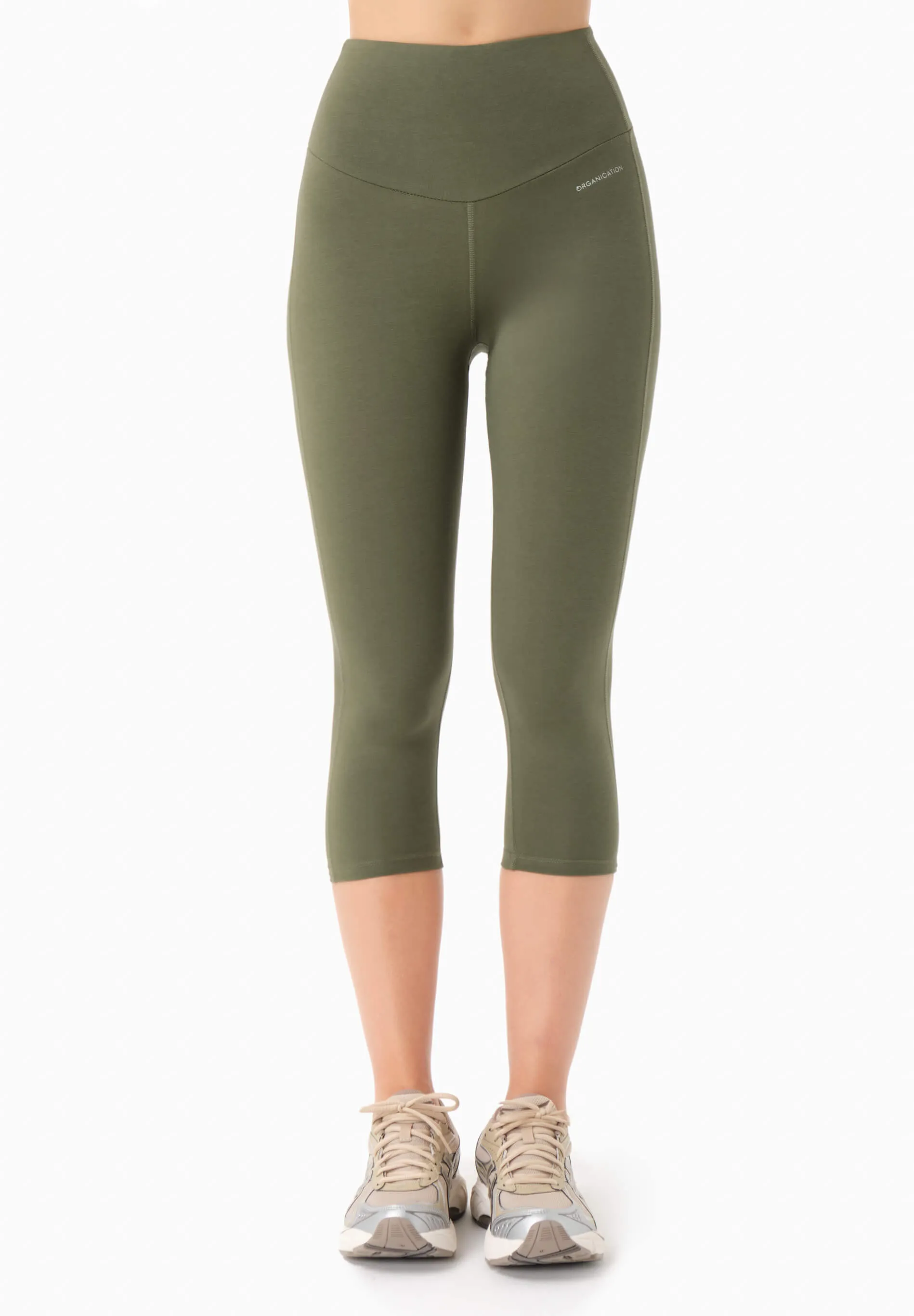 Lissa Capri Leggings Olive Green sold by Ivalo.com product image thumbnail 2