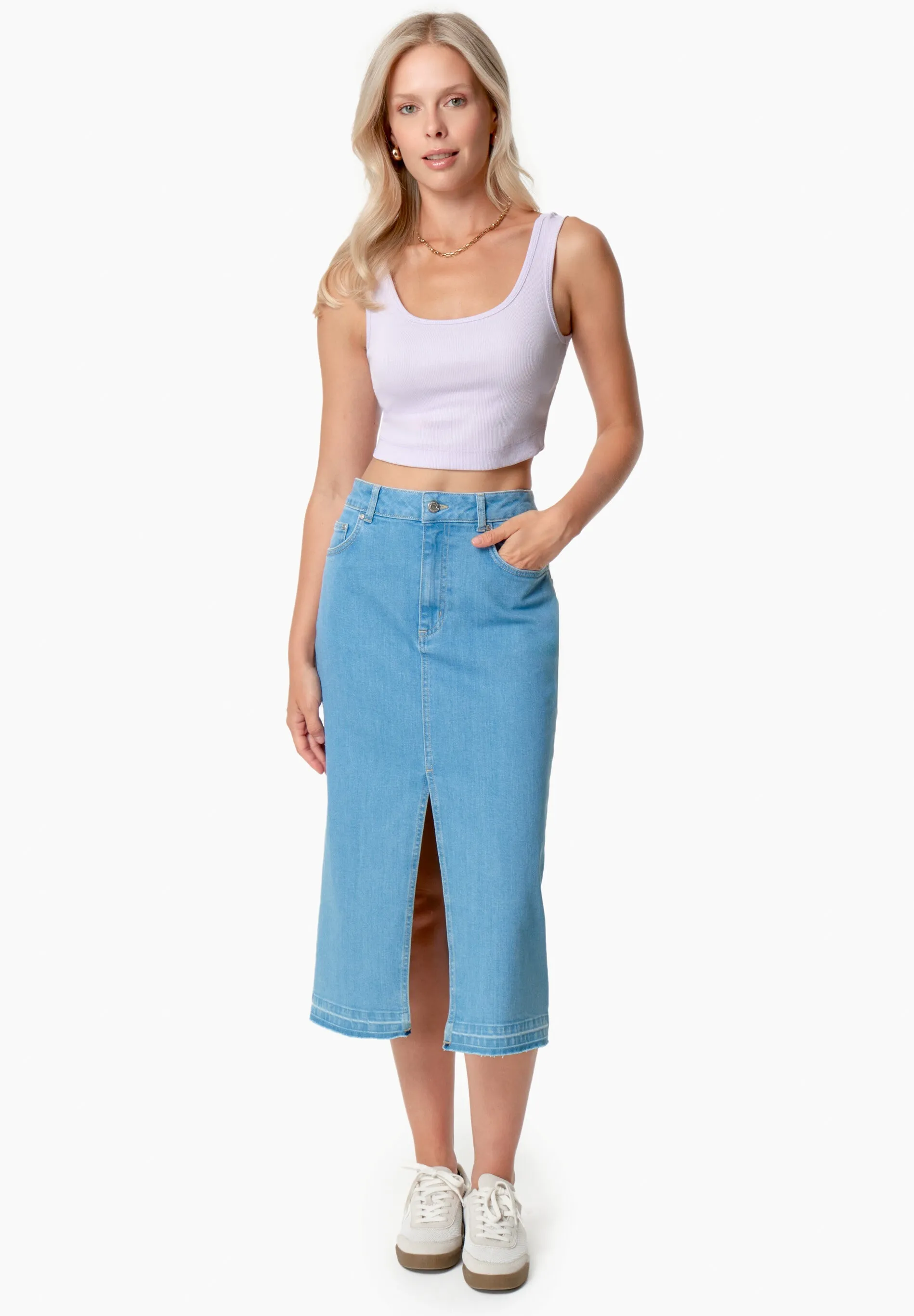 Iriss Cropped Top Soft Lilac sold by Ivalo.com product image thumbnail 2