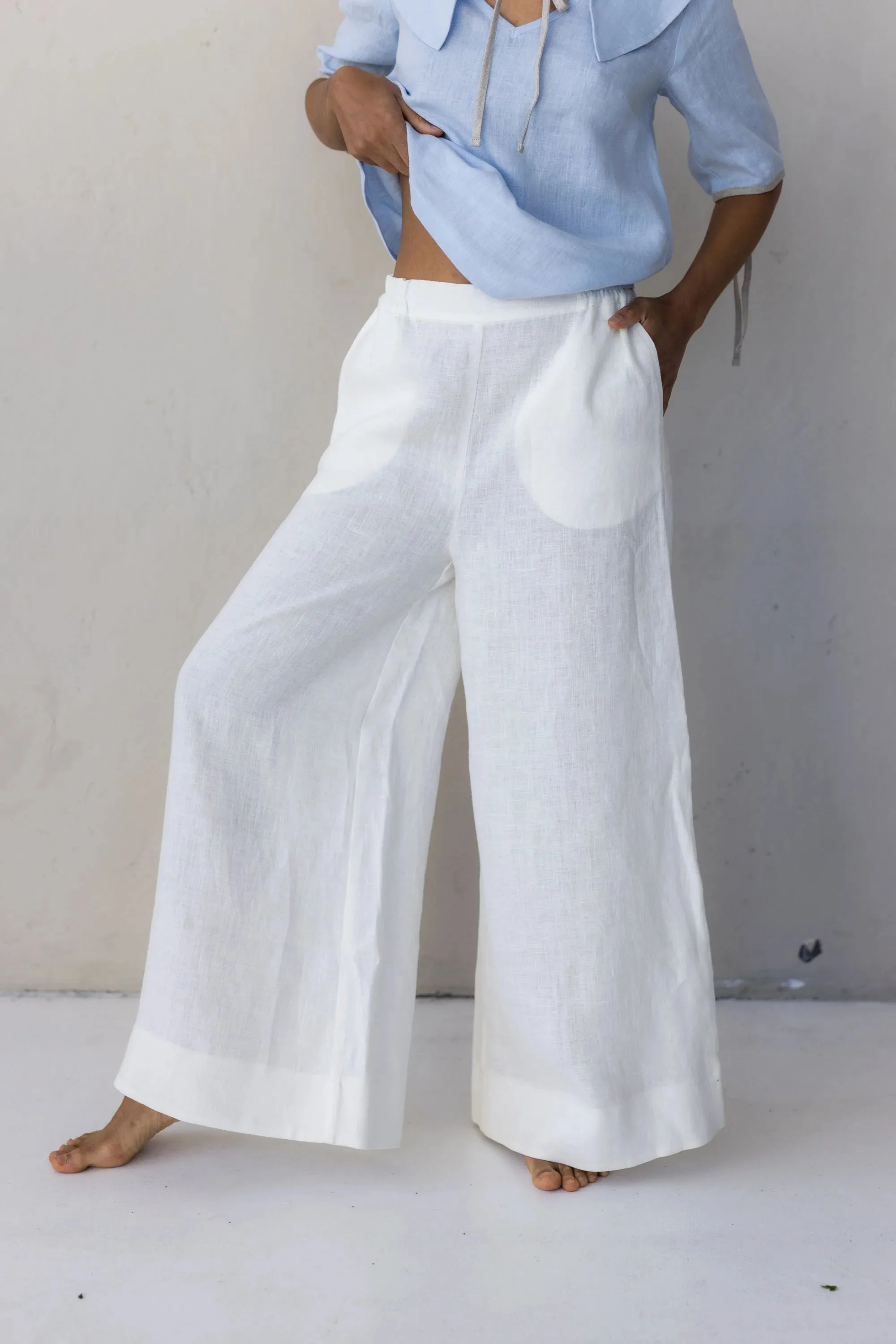 Hazel Linen Pants sold by Ivalo.com product image thumbnail 5