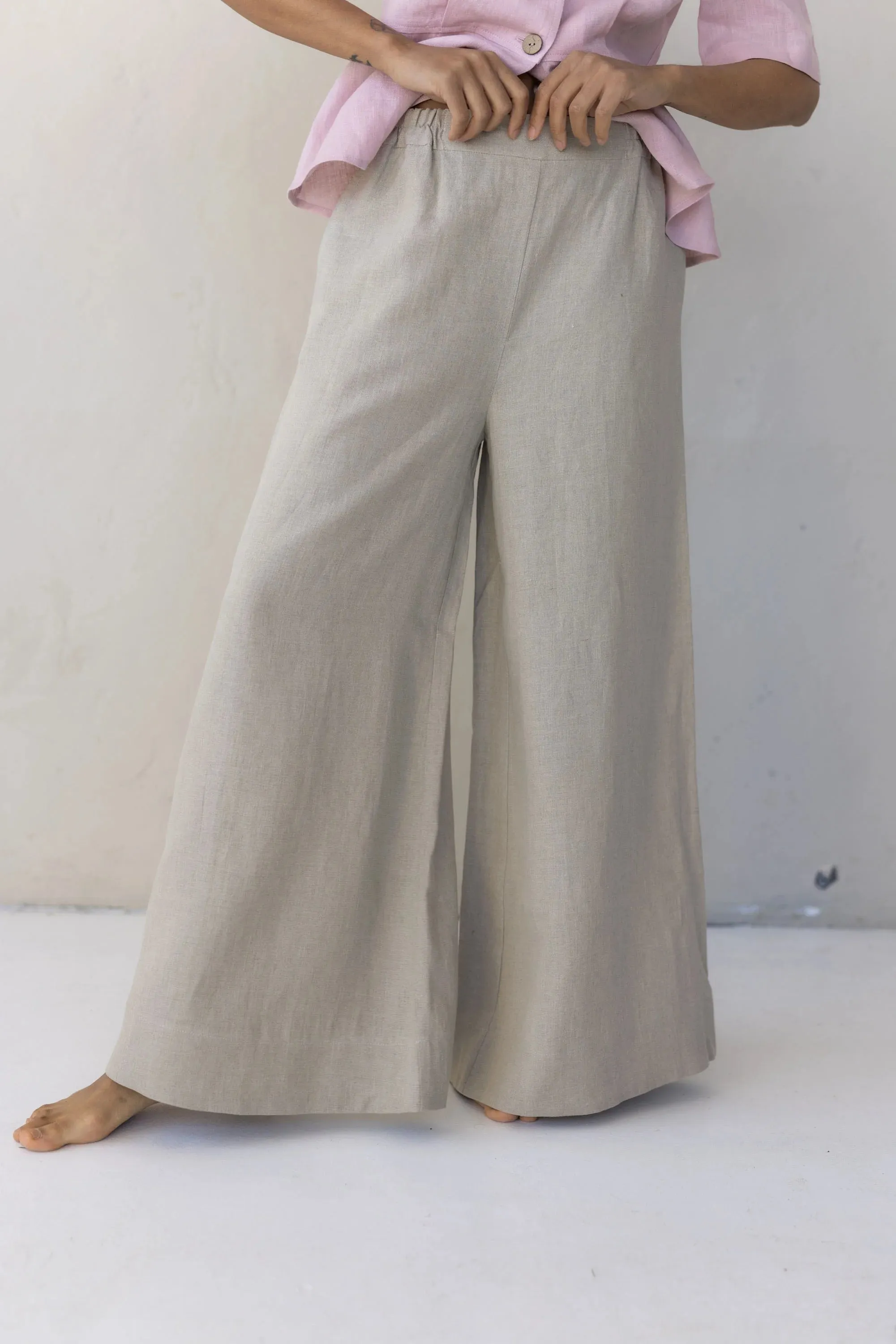 Hazel Linen Pants sold by Ivalo.com