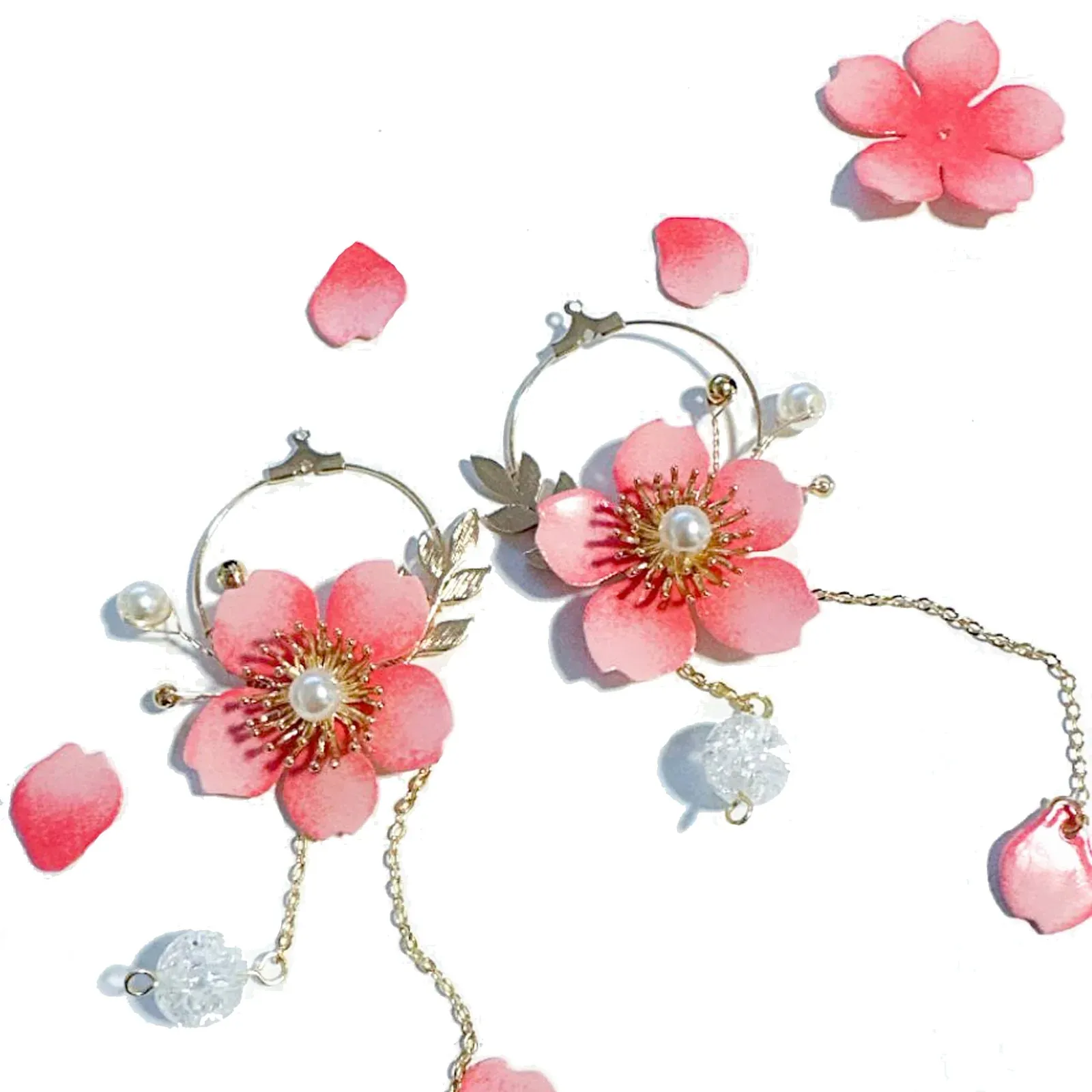 Sakura Moon Earrings Pink sold by Ivalo.com product image thumbnail 3