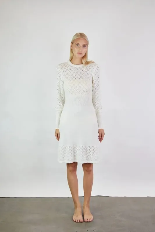 Lace Knitted Dress made by Ivalo.com