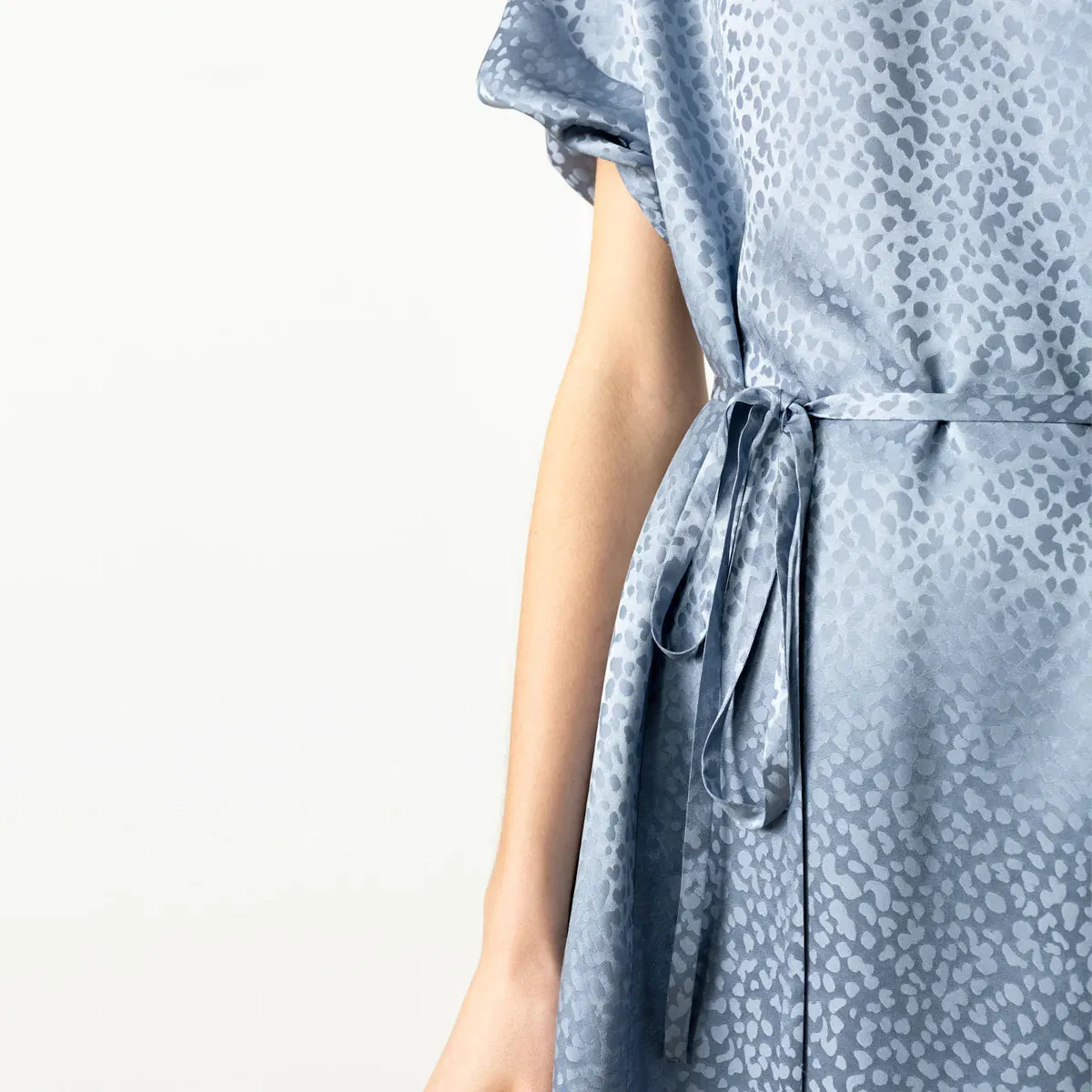 Day Silk Dress Blue Jacquard sold by Ivalo.com product image thumbnail 5