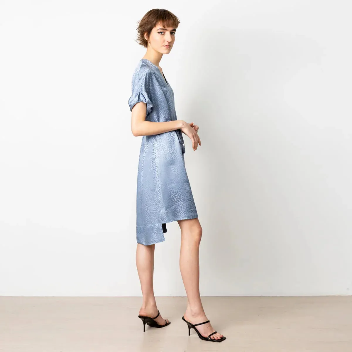 Day Silk Dress Blue Jacquard sold by Ivalo.com product image thumbnail 3