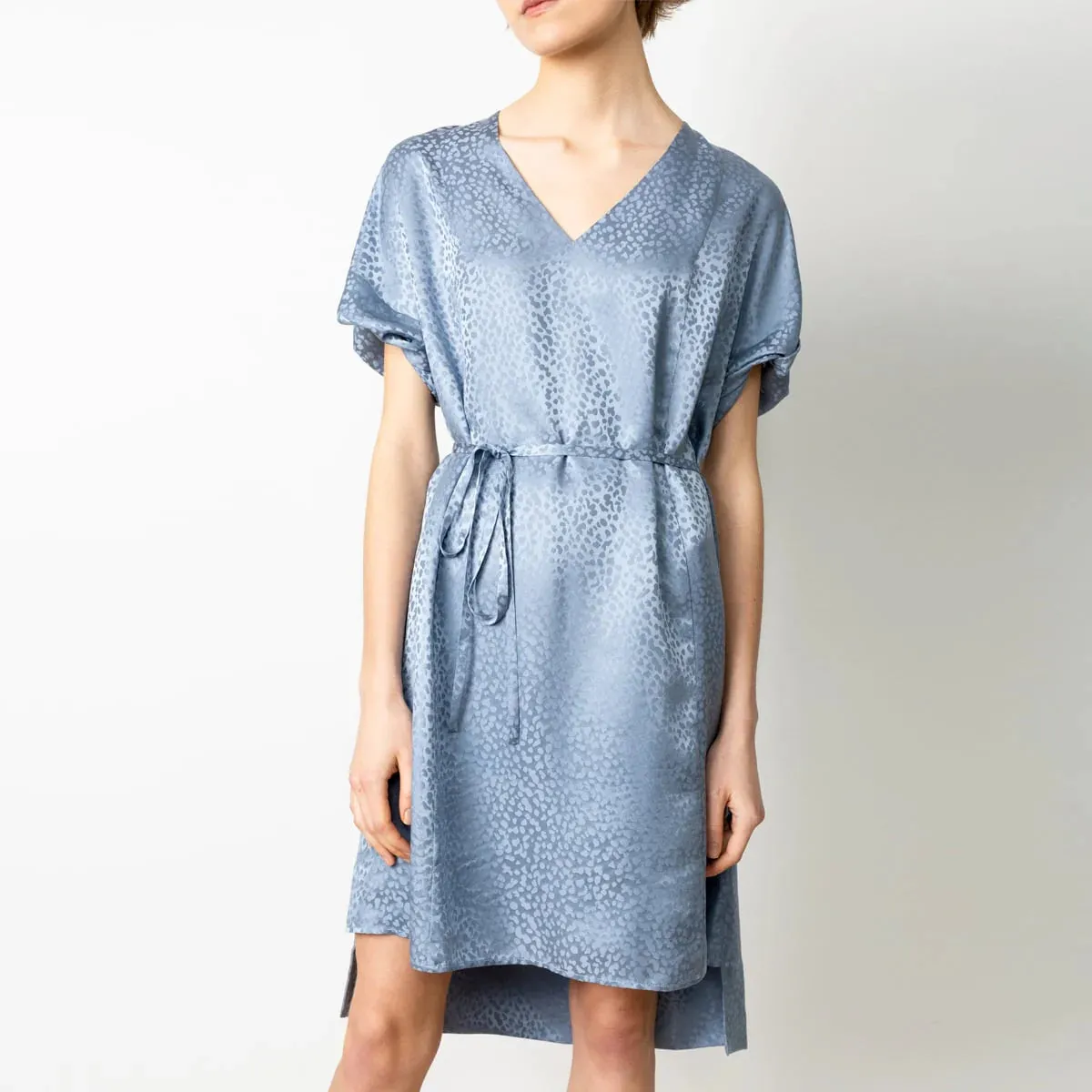 Day Silk Dress Blue Jacquard sold by Ivalo.com