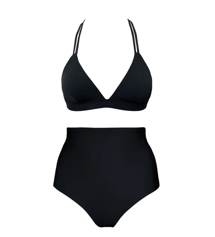 Core + Core High Bikini Set Black made by Ivalo.com