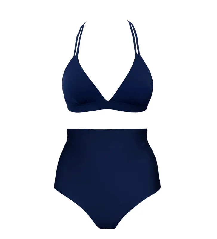 Core + Core High Bikini Set Navy Blue made by Ivalo.com
