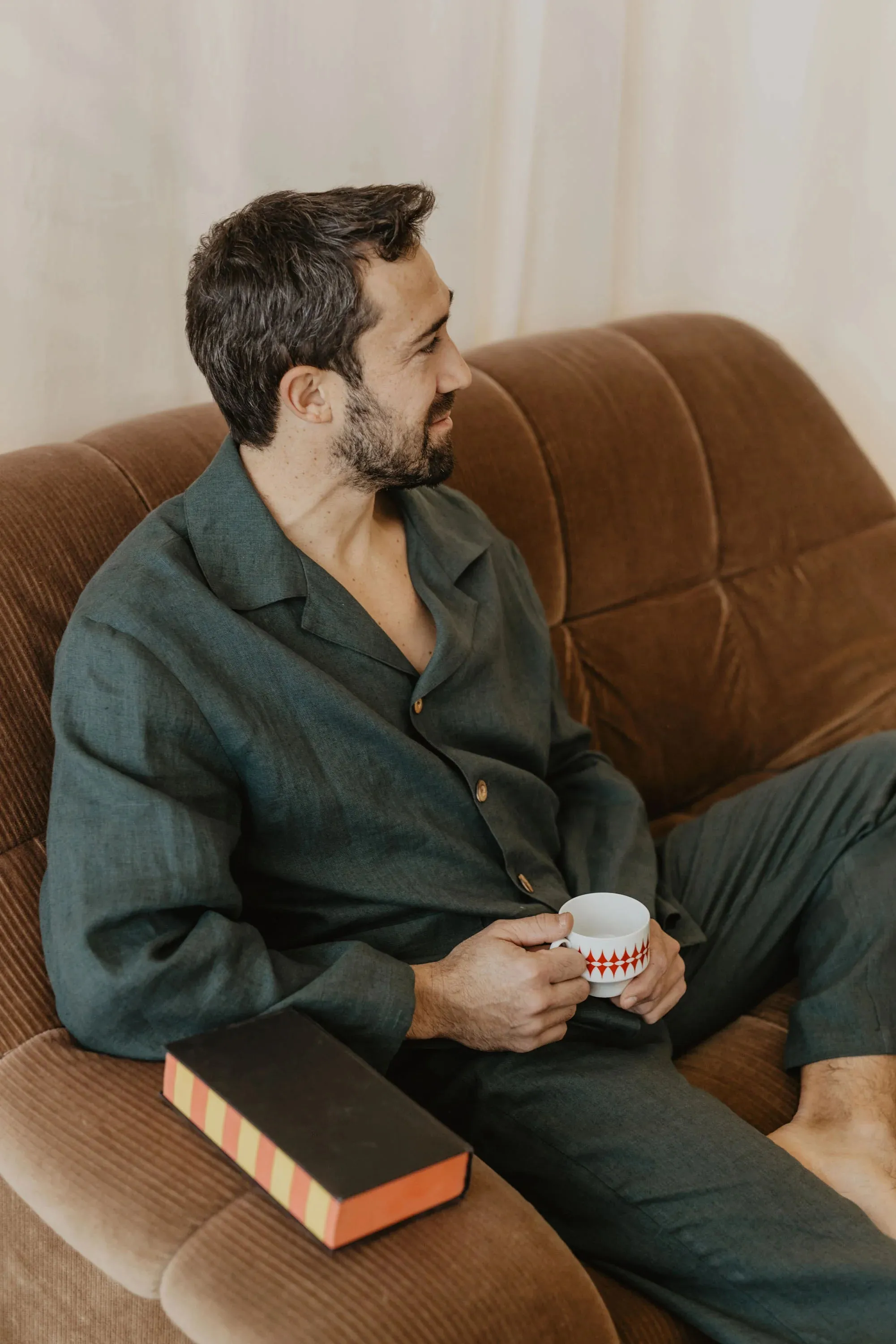 Perkūnas Linen Pyjama Set sold by Ivalo.com product image thumbnail 2