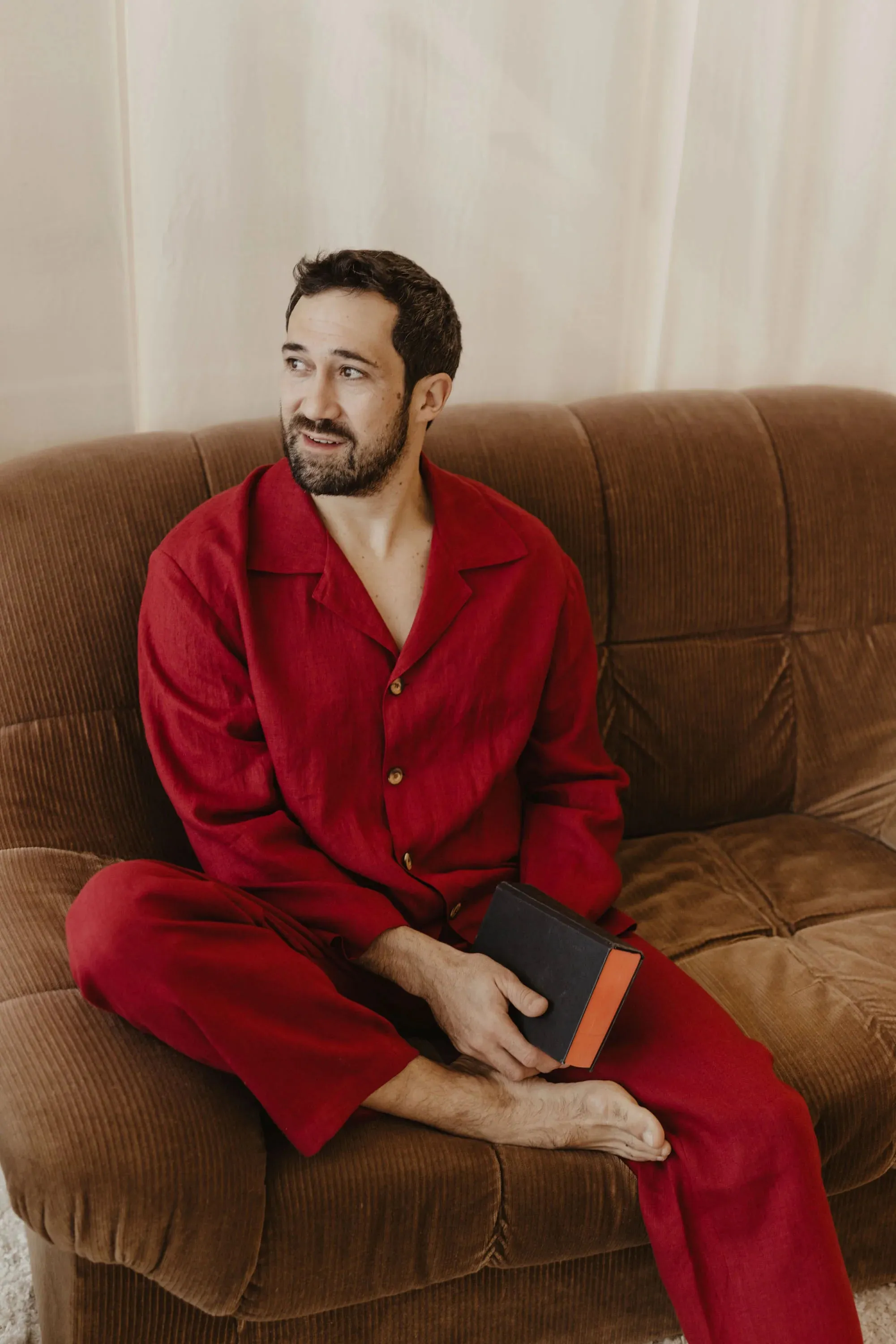 Perkūnas Linen Pyjama Set sold by Ivalo.com product image thumbnail 5