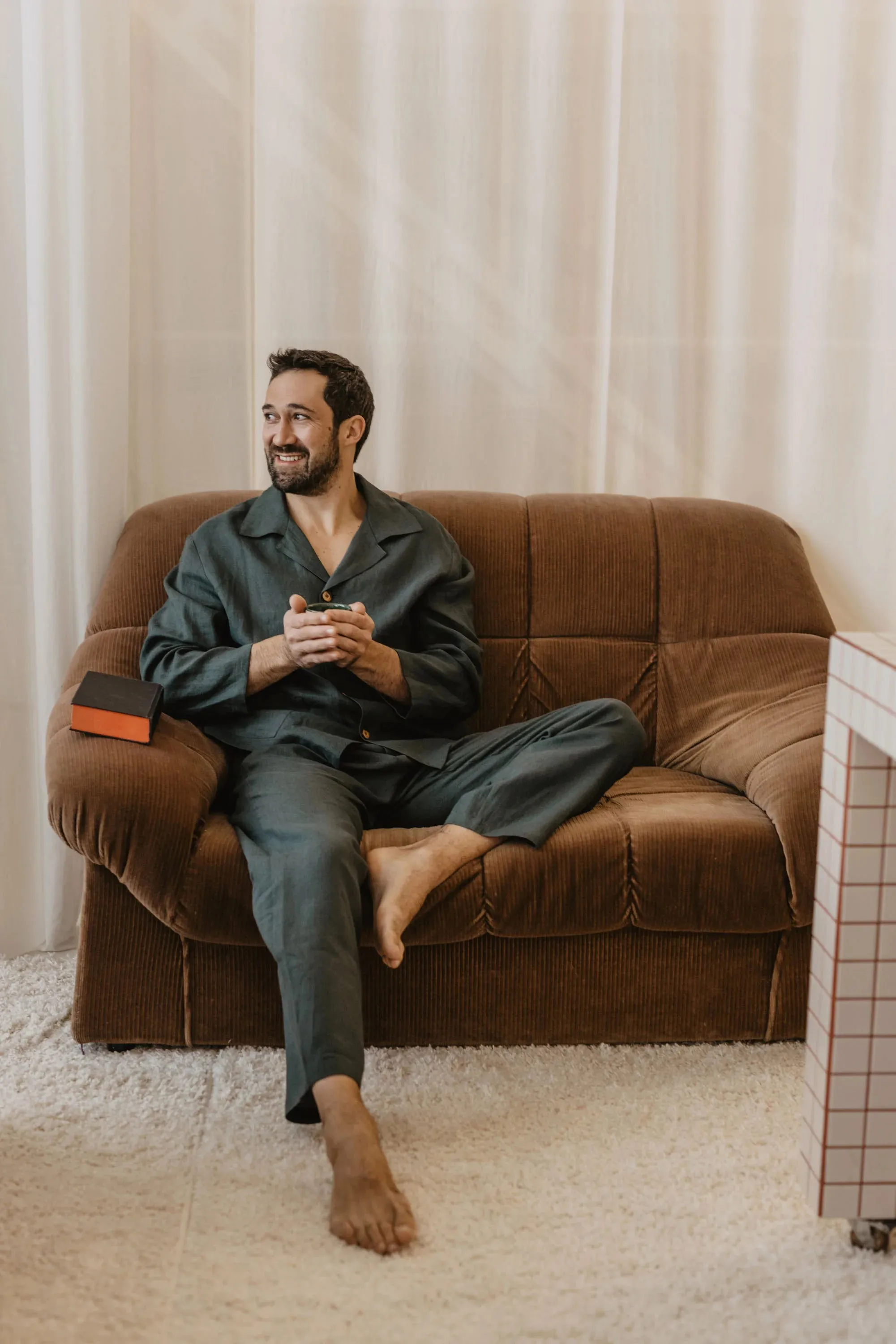 Perkūnas Linen Pyjama Set sold by Ivalo.com