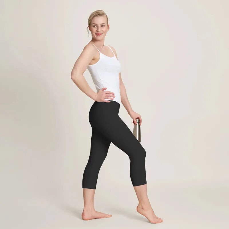 Lempi Bamboo Capri Black made by Ivalo.com