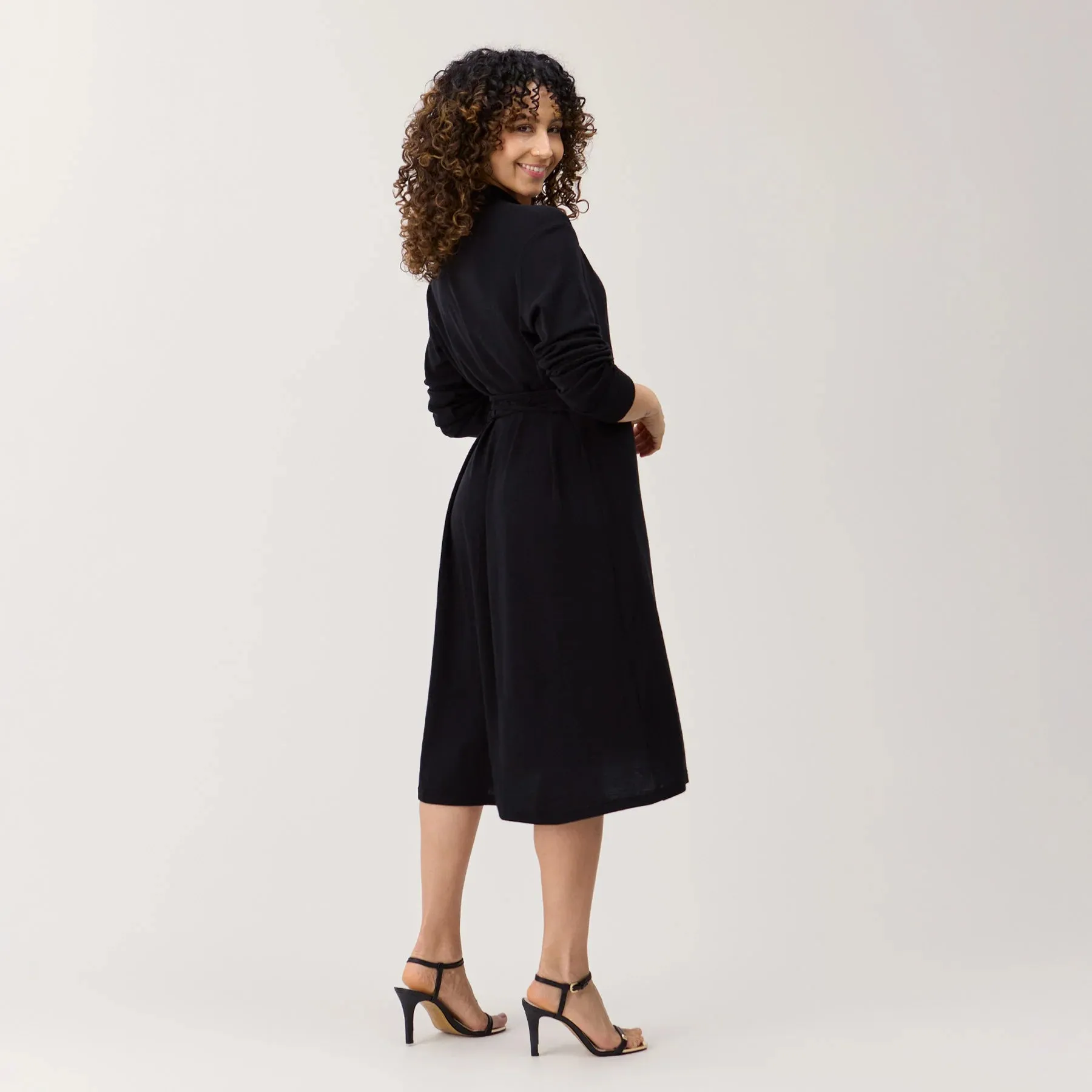 Kaiho Wrap Dress Black sold by Ivalo.com product image thumbnail 2