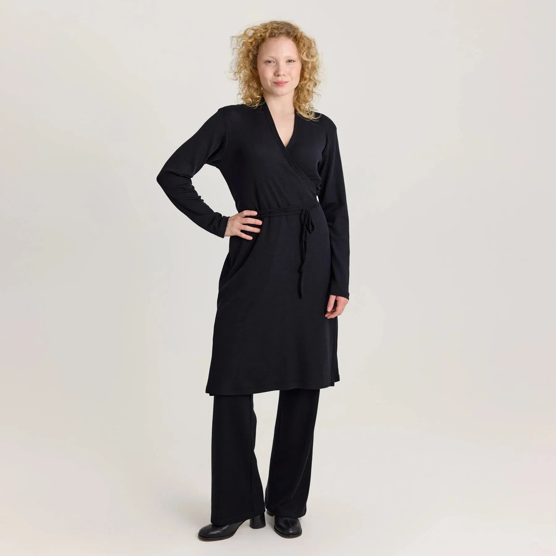 Kaiho Wrap Dress Black sold by Ivalo.com product image thumbnail 4