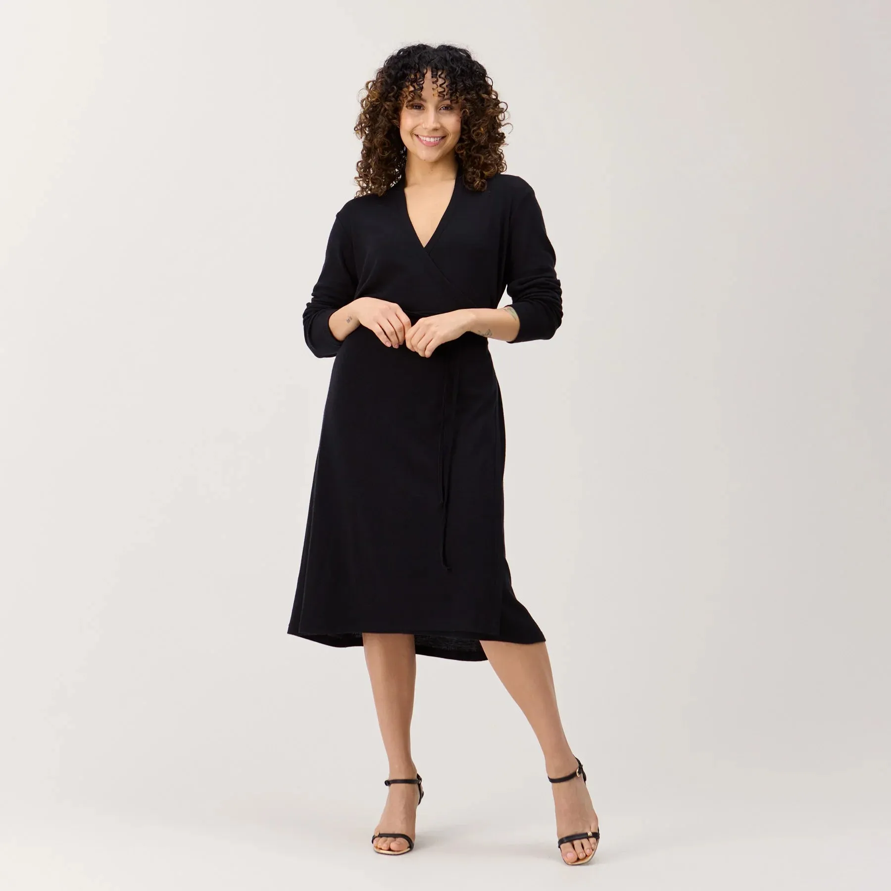 Kaiho Wrap Dress Black sold by Ivalo.com product image thumbnail 3