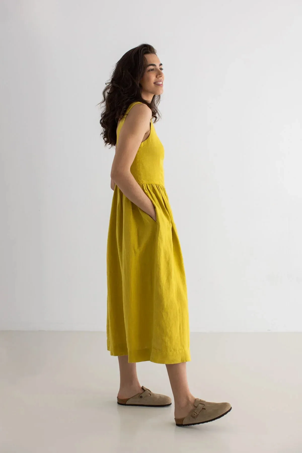 Formentera Dress Golden Green sold by Ivalo.com product image thumbnail 2