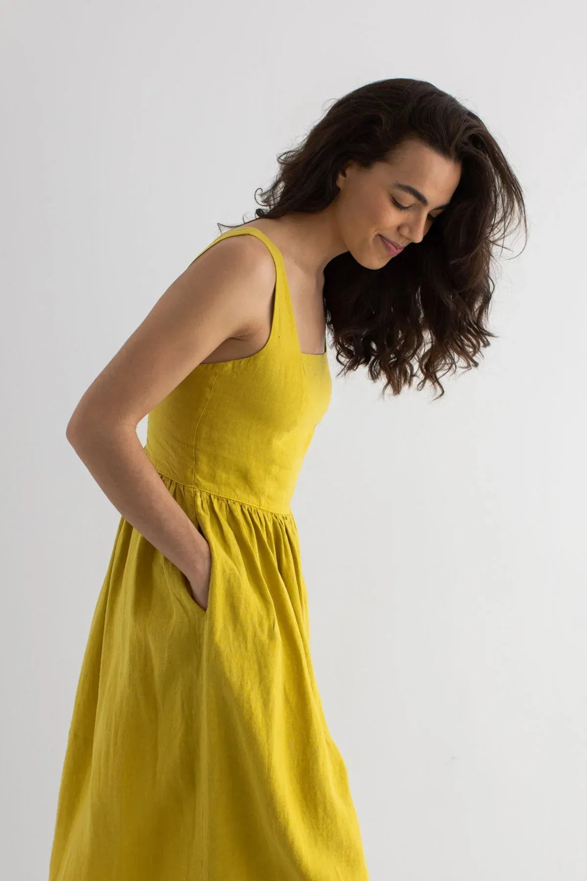 Formentera Dress Golden Green sold by Ivalo.com product image thumbnail 4