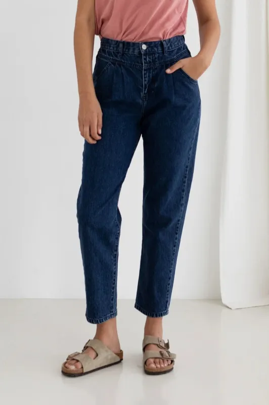Kiritibati Jeans Medium Blue made by TWOTHIRDS