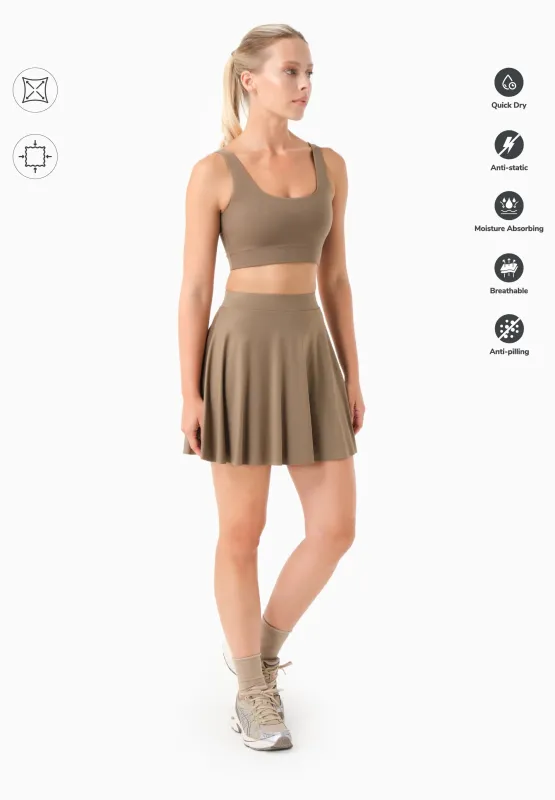 Summer Sport Skirt Gravel Grey made by Ivalo.com