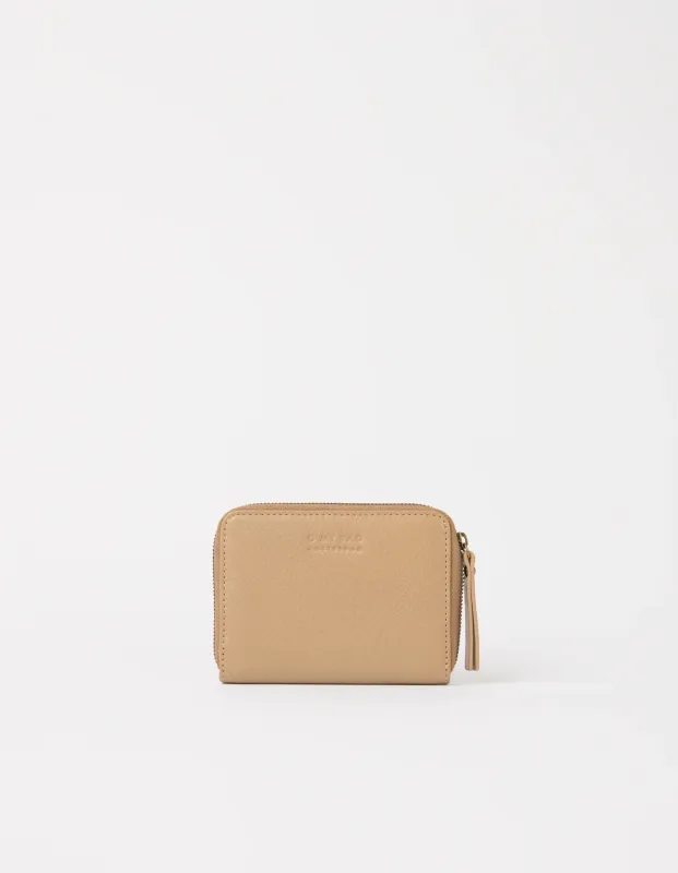 Robbie Wallet Dark Sand Beige made by Ivalo.com