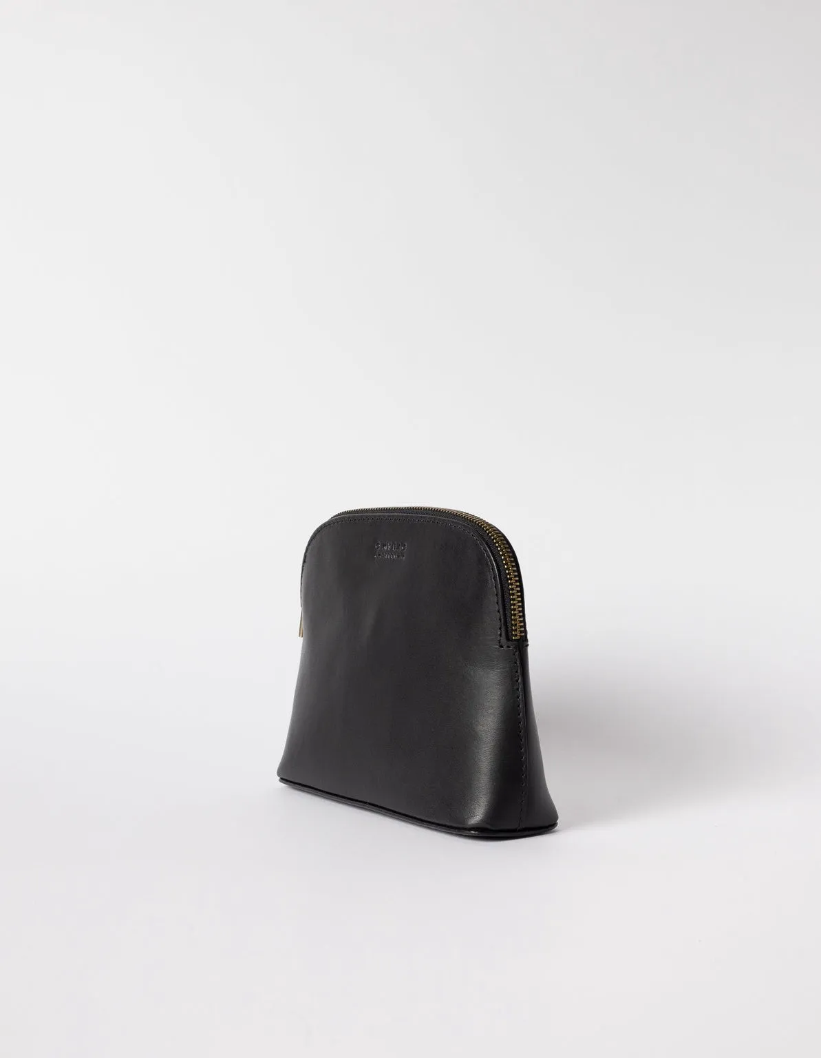 Cosmetic Bag Black Classic Leather sold by Ivalo.com product image thumbnail 4