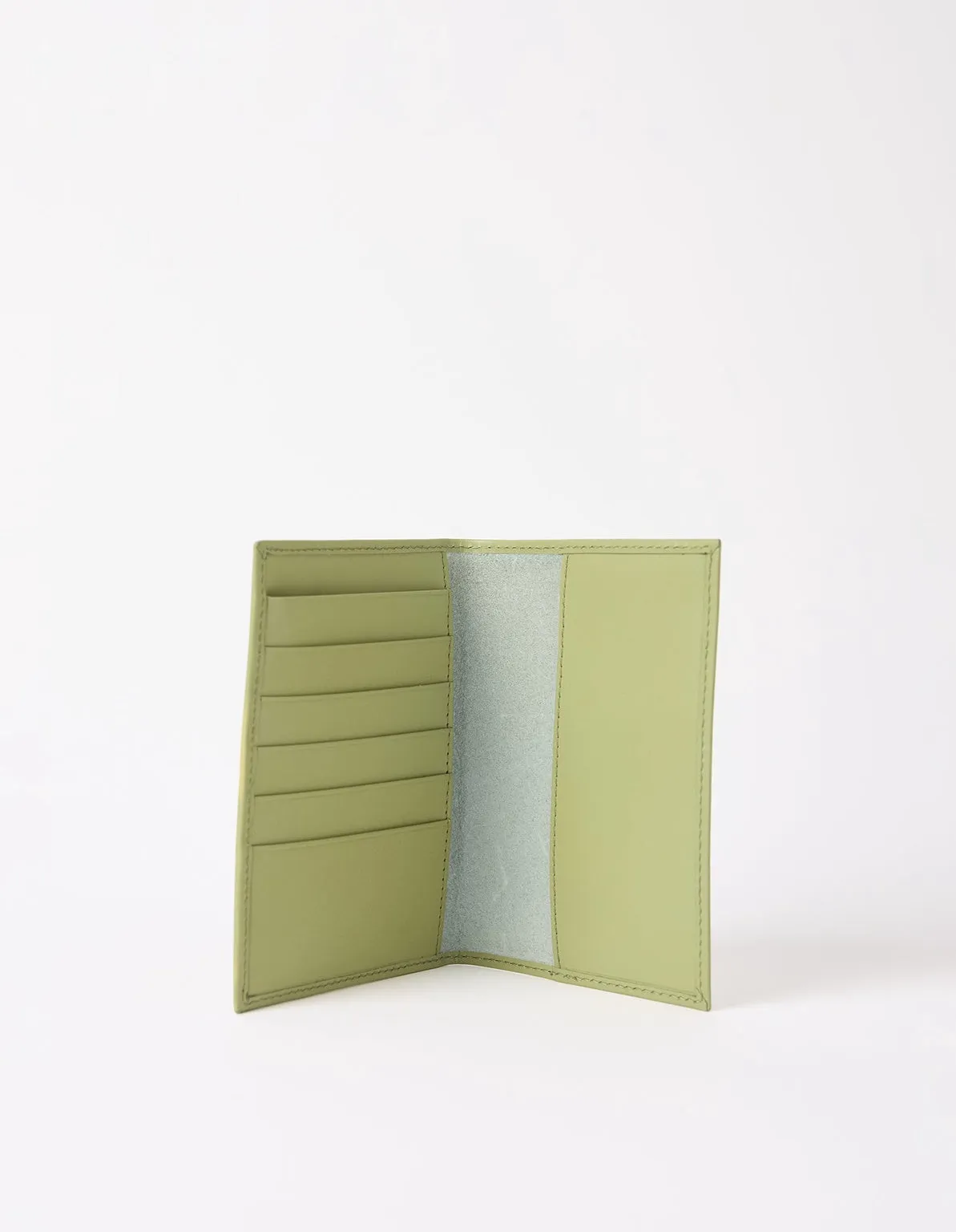Passport Holder Tea Green Classic Leather sold by Ivalo.com product image thumbnail 3