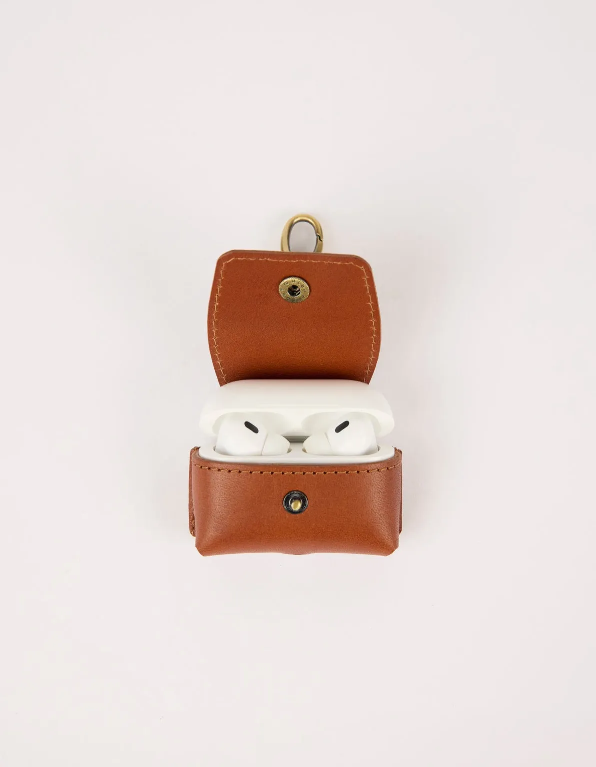 Airpods Case Cognac Classic Leather sold by Ivalo.com product image thumbnail 3