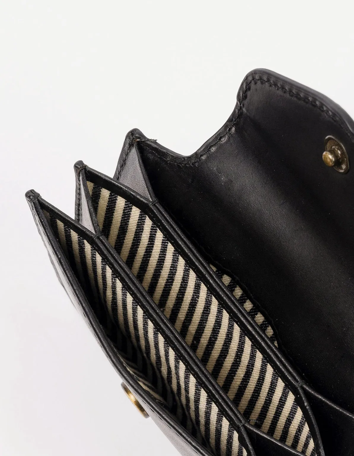 Harmonica Wallet Black Classic Leather sold by Ivalo.com product image thumbnail 3