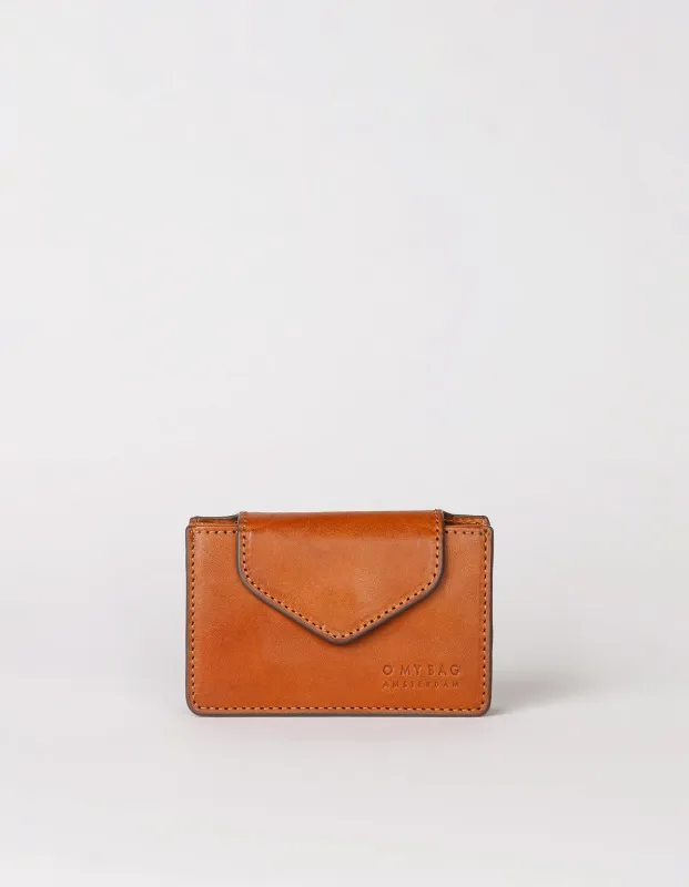 Harmonica Wallet Cognac Classic Leather made by Ivalo.com