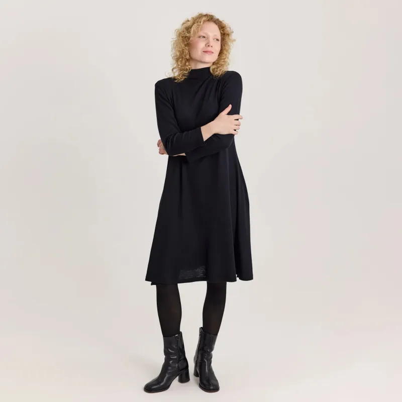 Kaiho Wrap Dress Black made by Ivalo.com