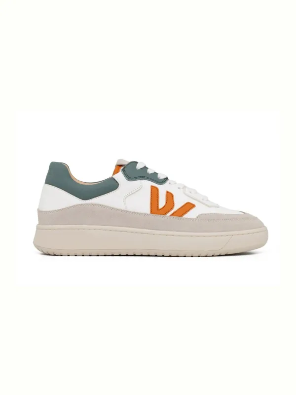 Misfit Sneakers White Green Orange made by Ivalo.com